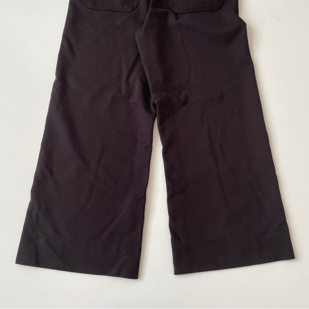 NWOT Women's LC Lauren Conrad Super High Rise Wildflower Wide Leg Crop Pants - Picture 11 of 12
